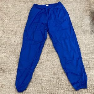 Mens XL Nike Blue Nylon Joggers
